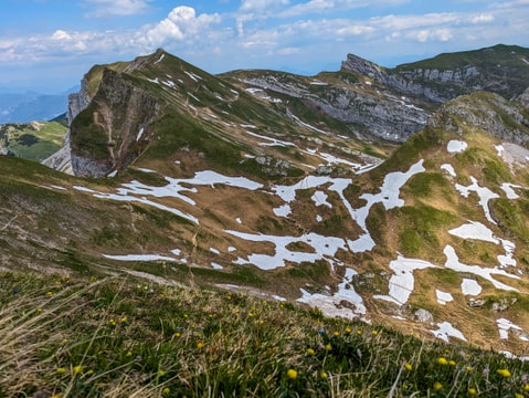 Typical scenery in Rofan mountains