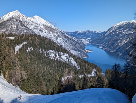 Achensee and Seekarspitze above it